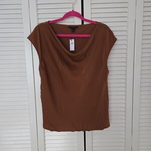 Banana Republic Factory Cowl Neck Top NWT